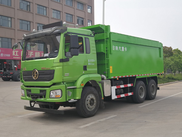 陕汽-新德龙16方自卸式垃圾车